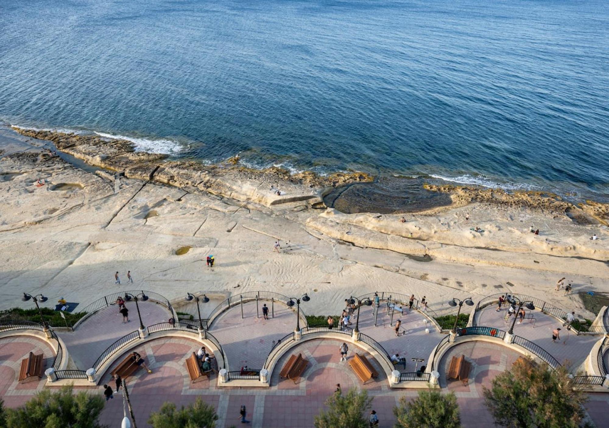 Sea View Luxury Haven Living & 3Bedrooms Seafront Sliema Exterior foto